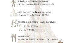 Cartel Romeria Virgen de semon